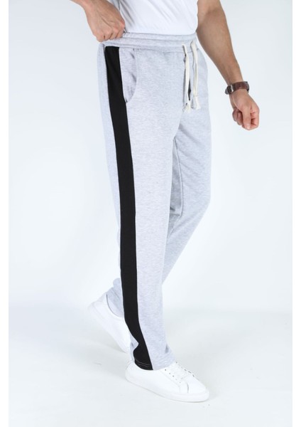 Oversize Beli Lastikli Baggy Eşofman Altı M - Gri fiyatları