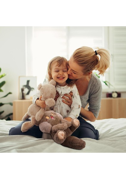 Sevimli Tilki Doldurulmuş Hayvan Peluş Oyuncak - Büyük Kuyruklu Tersinir Yumuşak Peluş Tilki - Çocuklar, Bebekler ve Küçük Çocuklar Için Hediyeler Için Kawaii Tilki Sarılabilir Pel (Yurt Dışından)