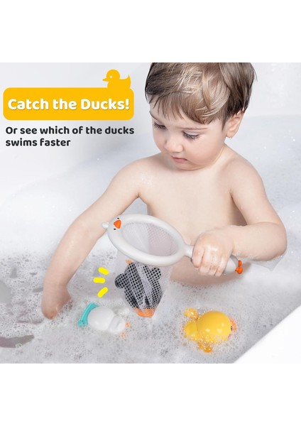 Yeni Yürümeye Başlayan Çocuklar Için Bebek Banyo Oyuncakları 1-3, Yüzen Kurmalı Çocuk Küvet Oyuncakları 1 2 3 4 5 6 Yaşındaki Erkek Kız Doğum Günü Hediyesi, Bebek Duş Plaj Yarasa I (Yurt Dışından)