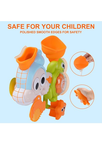 Yeni Yürümeye Başlayan Çocuklar Için Döndürme Banyo Oyuncakları 1-3 Bebek Küveti Duvar Oyuncak Küvet Oyuncakları Yaş 1 2 3 4 Yaşındaki Erkek Kız Şelale Banyo Oyuncağı Bebekler Için (Yurt Dışından)