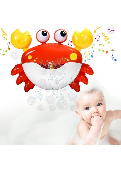 Yeni Yürümeye Başlayan Çocuklar Için Banyo Oyuncakları : Bebek Banyo Oyuncakları, Yengeç Banyo Oyuncakları, Yeni Yürümeye Başlayan Çocuklar Için Baloncuk Makinesi, Yeni Yürümeye Ba (Yurt Dışından)