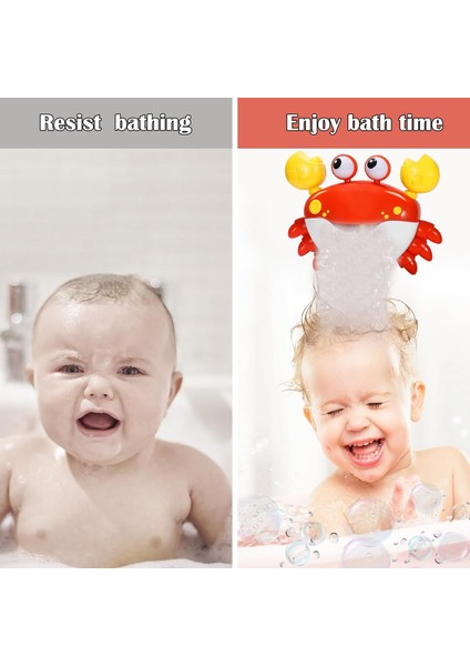 Yeni Yürümeye Başlayan Çocuklar Için Banyo Oyuncakları : Bebek Banyo Oyuncakları, Yengeç Banyo Oyuncakları, Yeni Yürümeye Başlayan Çocuklar Için Baloncuk Makinesi, Yeni Yürümeye Ba (Yurt Dışından)