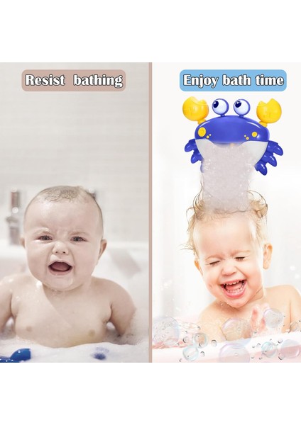 Yeni Yürümeye Başlayan Çocuklar Için Banyo Oyuncakları : Bebek Banyo Oyuncakları, Yengeç Banyo Oyuncakları, Yeni Yürümeye Başlayan Çocuklar Için Kabarcık Makinesi, Yeni Yürümeye Ba (Yurt Dışından)