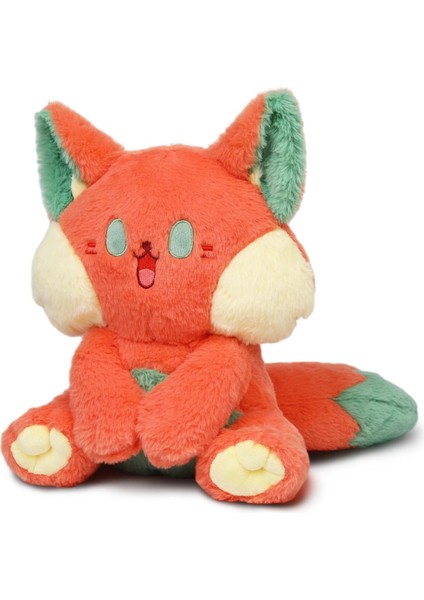 Sevimli Tilki Doldurulmuş Hayvan Peluş Oyuncak - Büyük Kuyruklu Tersinir Yumuşak Peluş Tilki - Çocuklar, Bebekler ve Küçük Çocuklar Için Hediyeler Için Kawaii Tilki Sarılabilir Pel (Yurt Dışından)