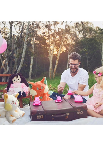 Sevimli Tilki Doldurulmuş Hayvan Peluş Oyuncak - Büyük Kuyruklu Tersinir Yumuşak Peluş Tilki - Çocuklar, Bebekler ve Küçük Çocuklar Için Hediyeler Için Kawaii Tilki Sarılabilir Pel (Yurt Dışından)