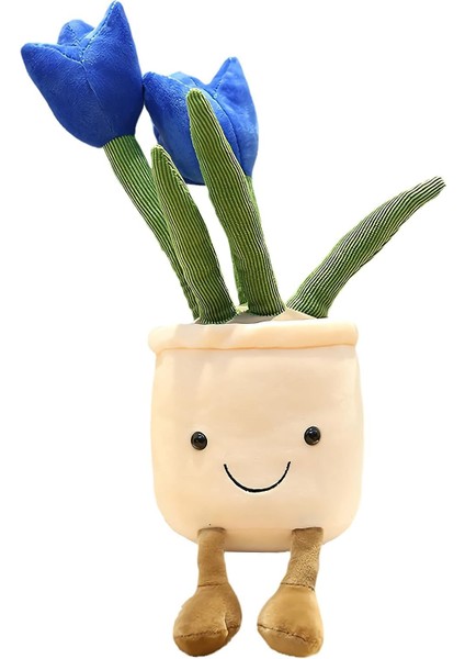 Lale Peluş Oyuncak, 13,7" Çiçek Peluş, Çiçek Yastık, Sevimli Peluşlar, Sevimli Yastıklar, Bitki Peluş, Bitki Yastık, Doğa Odası Dekoru, Yaprak Yastık, Komik Doldurulmuş Hayvan, Etl (Yurt Dışından)
