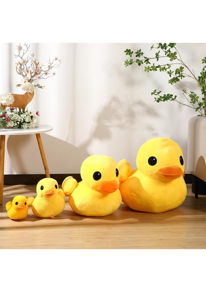 Adet Dev Peluş Sarı Ördek Yumuşak Doldurulmuş Hayvan Oyuncak Ördek Dolması Peluş Yastık Hayvan Bebekler Sarılabilir Ördek Playset Oyuncak Erkek Kız Doğum Günü Hediyesi Parti Kanepe (Yurt Dışından) fiyatları