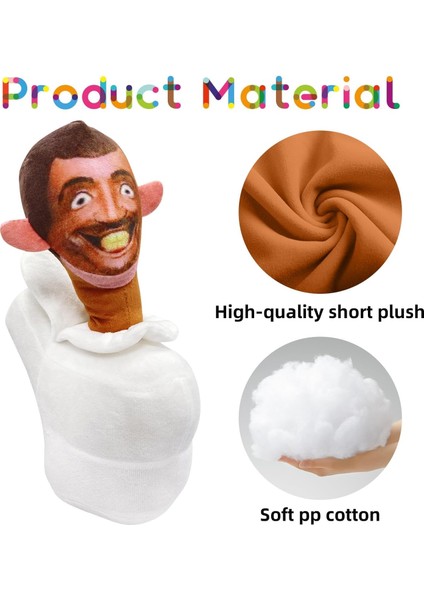 Skibidi Tuvalet Peluş Oyuncak, Konuşmacı Peluş, Skibidi Tuvalet Peluş Oyuncak Dolması Hayvan Peluş Bebek Oyuncakları Yetişkinler Için Doldurulmuş Koleksiyon Hediyeleri Doğum Günü, (Yurt Dışından)