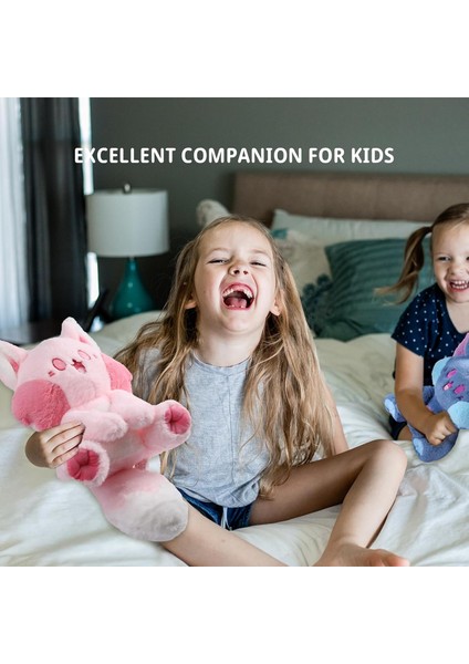 Sevimli Tilki Doldurulmuş Hayvan Peluş Oyuncak - Büyük Kuyruklu Tersinir Yumuşak Peluş Tilki - Çocuklar, Bebekler ve Küçük Çocuklar Için Hediyeler Için Kawaii Tilki Sarılabilir Pel (Yurt Dışından)
