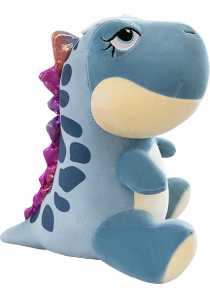 Peluş Dinozor Doldurulmuş Hayvan, Sevimli Dinozor Peluş Oyuncaklar Erkekler ve Kızlar Için Doldurulmuş Hayvanlar Dinozor Parti Hediyeleri (Koyu Mavi, 9IN/22CM) (Yurt Dışından)