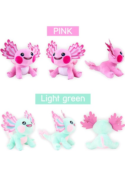 Axolotl Peluş Axolotl Doldurulmuş Hayvan Peluş Oyuncak 11.8 ", Çocuklar ve Hayranlar Için Güzel Karikatür Yumuşak Peluş Bebek Hediyeleri (Mor) (Yurt Dışından)