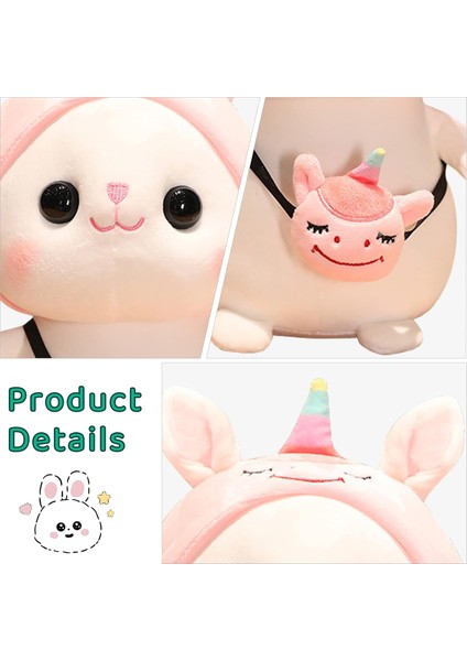 12 "tavşan Doldurulmuş Hayvan, Havuç Dinozor Avokado Ayçiçeği Ayçiçeği Unicorn Kıyafetinde Sevimli Paskalya Tavşanı Peluş, Yumuşak Tavşan Peluş Sarılma Uyku Yastığı Hediyeler (Tek (Yurt Dışından)