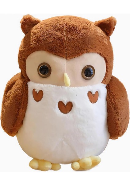 Kahverengi Baykuş Peluş Oyuncaklar, Süper Yumuşak Baykuş Dolması Hayvan Sarılma Yastık, Erkek Kız Çocuklar Için Sevimli Kuş Peluş Noel Doğum Günü Hediyeleri (Baykuş-B-Kahverengi, 1 (Yurt Dışından)