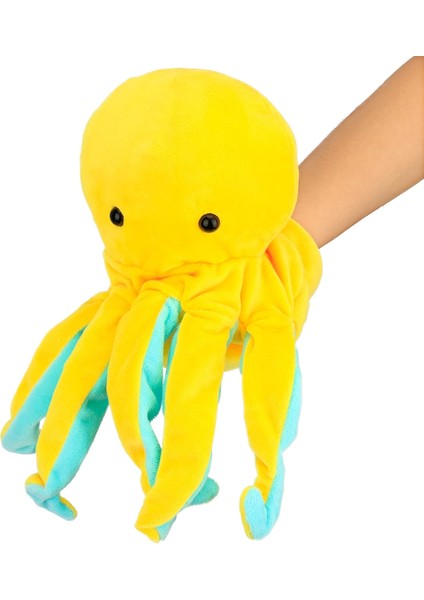 Peluş Ahtapot El Kukla Okyanus Doldurulmuş Hayvan Interaktif Oyuncak Rol Oynamak Için Okul Öncesi Hikaye Anlatımı Öğretim Doğum Günü Noel'de Çocuklar Erkekler Kızlar Için Hediye Oy (Yurt Dışından)