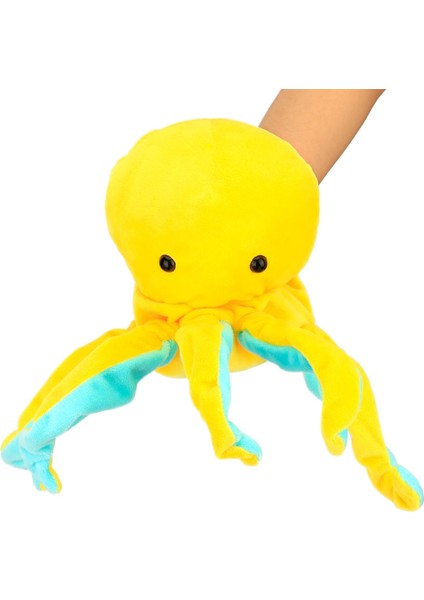 Peluş Ahtapot El Kukla Okyanus Doldurulmuş Hayvan Interaktif Oyuncak Rol Oynamak Için Okul Öncesi Hikaye Anlatımı Öğretim Doğum Günü Noel'de Çocuklar Erkekler Kızlar Için Hediye Oy (Yurt Dışından)