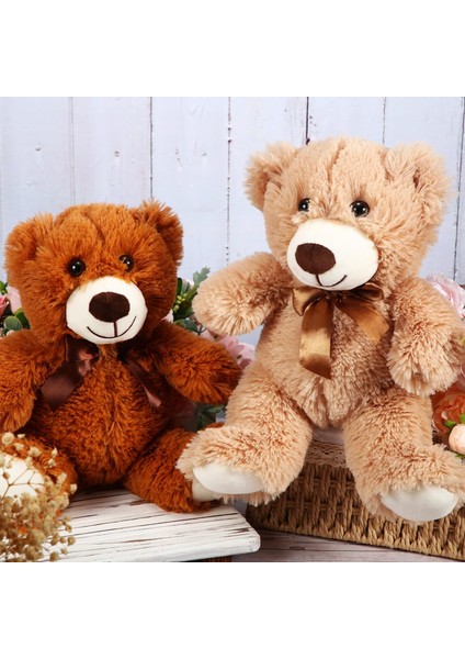 6 Adet Operasyon Noel Ayı Doldurulmuş Hayvan Peluş Oyuncaklar 14 Inç Yumuşak Ayı Peluş Bebekler Tüylü Ayı Uyuyan ve Bebek Partisi Süslemeleri Için Oyuncaklar Oynayan Erkek Kız, Kah (Yurt Dışından)