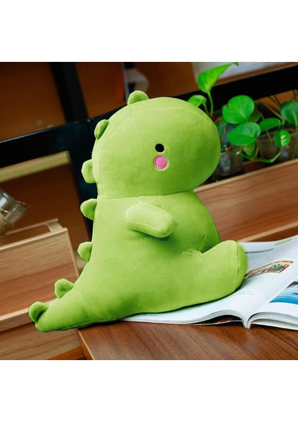 Sevimli Dinozor Peluş Oyuncaklar, Şişman Dinozor Doldurulmuş Hayvanlar Oyuncak Bebekler, Yumuşak Peluş Doldurulmuş Hayvan Dino Peluş, Çocuk Kız Erkek Yeşil 20 Inç Için Doğum Günü H (Yurt Dışından)