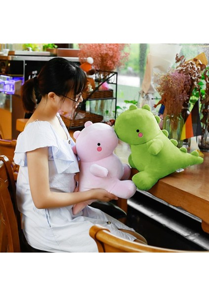 Sevimli Dinozor Peluş Oyuncaklar, Şişman Dinozor Doldurulmuş Hayvanlar Oyuncak Bebekler, Yumuşak Peluş Doldurulmuş Hayvan Dino Peluş, Çocuk Kız Erkek Yeşil 20 Inç Için Doğum Günü H (Yurt Dışından)