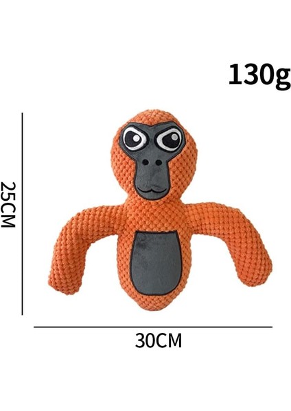 Gorilla Etiketi Peluş, 9,8" Goril Peluş, Doldurulmuş Hayvanlar Oyuncak, Oyun Figürü Bebek, Oyun Hayranları Için Hediye - Erkek Kızların Doğum Günü Noel Çorabı Doldurucuların Seçimi (Yurt Dışından)