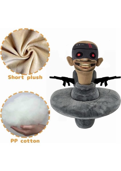 Skibidi Tuvalet Oyuncak Peluş, Kameraman Peluş, Konuşmacı Peluş, Hayranlar Için Eğlenceli ve Tuhaf Doldurulmuş Şekil Bebek Hediye, Yetişkin ve Çocuklar Için Yumuşak Doldurulmuş Hay (Yurt Dışından)