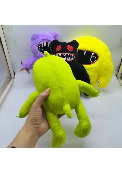 Joy-Ville Peluş, Korku Oyunu Joy-Ville Peluş Bebek Figürü 4 Karakter Içerir Joy-Ville Wooly Bully/isimsiz Kedi/bouncy Dino/isimsiz Canavar Çocuklar Hayranları Yetişkinler Için Kole (Yurt Dışından)