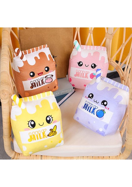 Sevimli Yaban Mersini Süt Peluş Yastık Meyve Dolması Hayvan Oyuncaklar Kawaii Peluş Karikatür Yumuşak Bebek Ev Sarılma Hediyeler Çocuklar Için Mor 9.8 Inç (Yurt Dışından)