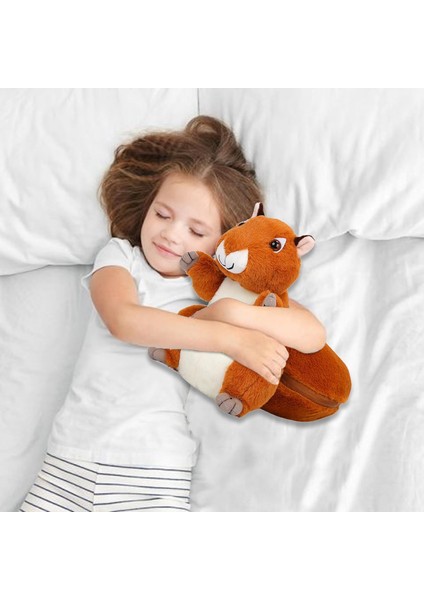 Sincap Doldurulmuş Hayvan, Fermuarlı Geri Dönüşümlü Sincap Çam Kozalağı Peluş Bebek Sevimli Yumuşak Squirreltoys Çocuklar ve Yetişkinler Için Paskalya Hediyeleri Yastık Dekorasyonu (Yurt Dışından) modelleri