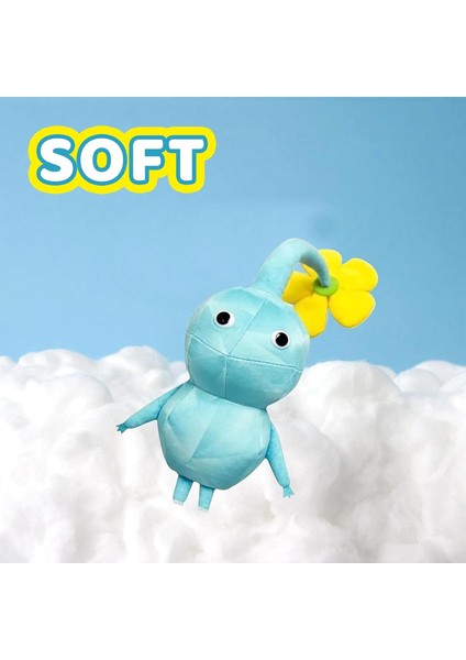 2023 Yeni Pikmin Peluş - Hayranlar Için Oatchi Peluş Oyuncaklar - Buz, Kaya, Mavi ve Mor Pikmin Peluşlar - Çocuklar Için Peluş Oyuncak Yastıklar - Erkek ve Kız Çocukları Için Sevim (Yurt Dışından)