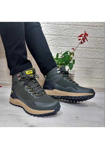 29652 Haki Waterproof Kaymaz Rahat Erkek Bot fiyatları