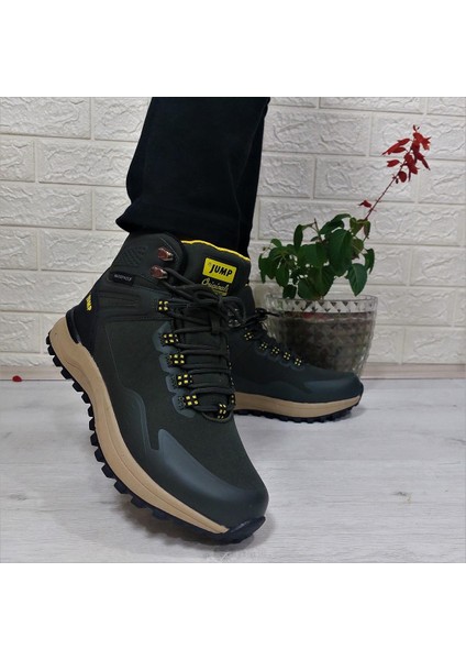 29652 Haki Waterproof Kaymaz Rahat Erkek Bot fırsatları