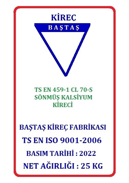 Sönmüş Toz Kireç 1 kg