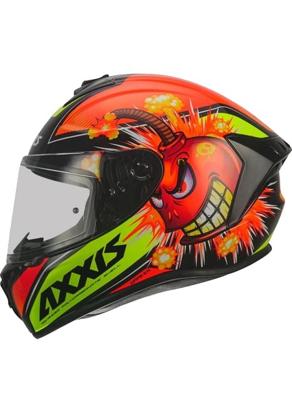 Draken S Bombs A5 Matt Red Kapalı Motosiklet Kaskı + Yedek Siyah Vizör - M fırsatları