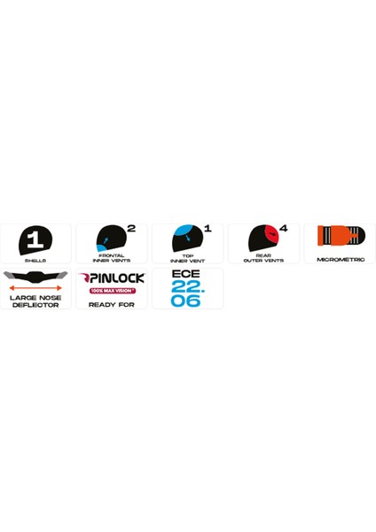 Draken S Bombs A5 Matt Red Kapalı Motosiklet Kaskı + Yedek Siyah Vizör - M indirimleri