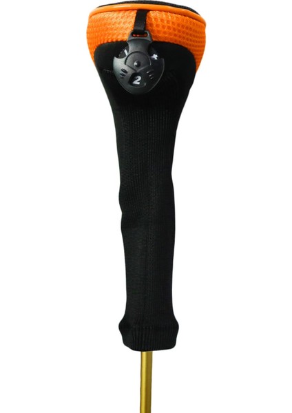 Golf Kulübü Başörtüsü Kılıf Yardımcı Kollu Golf Aksesuarları Turuncu 35X9CM (Yurt Dışından) fırsatları