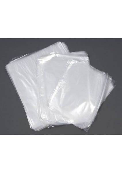 Şeffaf Naylon Torba (23X36 Cm) Yumuşak Naylon Torba 100 Adet