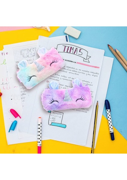 Kızlar Için Unicorn Hediyeler Kalem Kutusu, Sevimli Peluş Unicorn Kalem Kılıfı, Kızlar Kozmetik Kılıfı Çanta Kırtasiye Organizatör (Mor) (Yurt Dışından) fiyatları