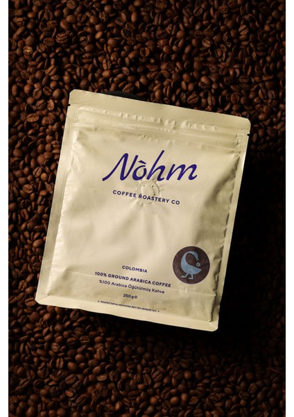 Nohm Colombia Çekirdek Kahve - 250 G