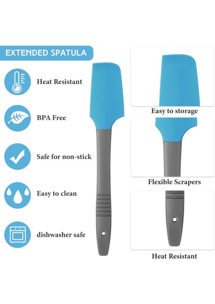 12 Adet Mini Silikon Spatula Kauçuk Küçük Silikon Kazıyıcı Isıya Dayanıklı Yapışmaz Esnek Mutfak Spatula Islak Evcil Hayvan Maması Kavanoz Pişirme Pişirme Buzlanma Karıştırma Aracı (Yurt Dışından) modelleri