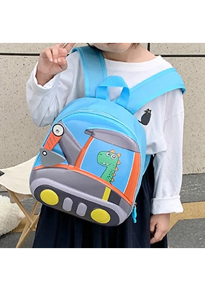 Yeni 3D Çocuk Okul Çantaları Çocuk Sırt Çantaları Anaokulu Karikatür Ekskavatör Yürümeye Başlayan Çocuk Sırt Çantası Rc Araba Sevimli Seyahat Açık Çanta (Yurt Dışından) modelleri