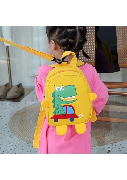 Karikatür Bebek Koşum Sırt Çantaları Sevimli Dinozor Anti-Kayıp Okul Çantaları Anaokulu Çocuk Kız Erkek Okul Çantası Yürümeye Başlayan Sırt Çantası (Yurt Dışından) fiyatları