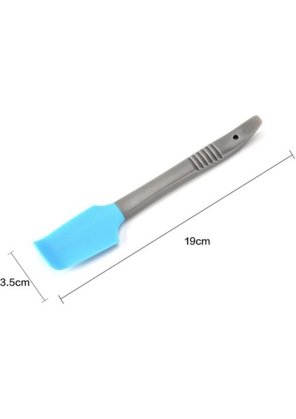 6'lı Silikon Spatula Seti, Isıya Dayanıklı Pişirme Spatulaları Mutfak Pişirme Pişirme Buzlanma ve Karıştırma Için Kavisli Küçük Kazıyıcı Spatula (Çok Renkli) (Yurt Dışından) fiyatları