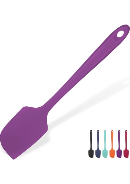 Isıya Dayanıklı Silikon Büyük Spatula: 600°F Yüksek Isıya Dayanıklı 11.38 Inç Silikon Karıştırma Karıştırma Pişirme Kazıma Pişirme Kabı Kazıyıcı Mutfak Için Dikişsiz Yayıcı Yapışma (Yurt Dışından)