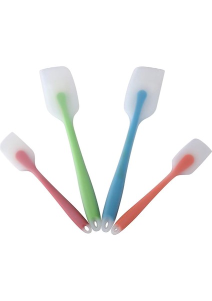 4'lü Silikon Spatula Seti - Paslanmaz Çelik Çekirdekli Isıya Dayanıklı Esnek Spatula 450F - Gıda Sınıfı Premium Iyi Kavrama Mutfak Gereçleri - Dikişsiz, Ağır Hizmet, Bpa Içermeyen, (Yurt Dışından)