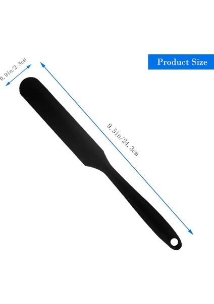 2 Parça Uzun Saplı Silikon Kavanoz Spatula Yapışmaz Kauçuk Kazıyıcı Kavanoz, Smoothie, Blender Için Silikon Kazıyıcı Pişirme Pişirme Karıştırma Karıştırma Çok Yönlü Mutfak Aleti (S (Yurt Dışından) modelleri