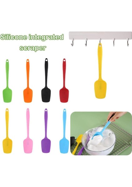 21 cm Silikon Kaşık Kazıyıcı Spatula Kek Dondurma Aracı Gereç Ev Bakeware Araçları A1Z6 (Yurt Dışından) fırsatları