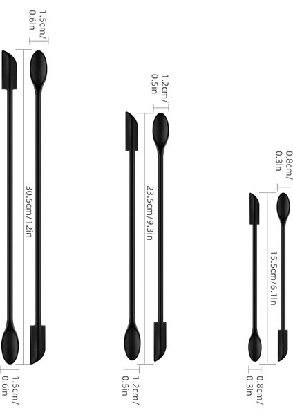 Mini Spatula Silikon Spatula 6'lı Set Küçük Makyaj Spatula, Mutfak Aletleri Pişirme Veya Kozmetik Için Mini Kavanoz Için Kauçuk Spatula Silikon, Yeniden Kullanılabilir Güzellik Spa (Yurt Dışından) fırsatları