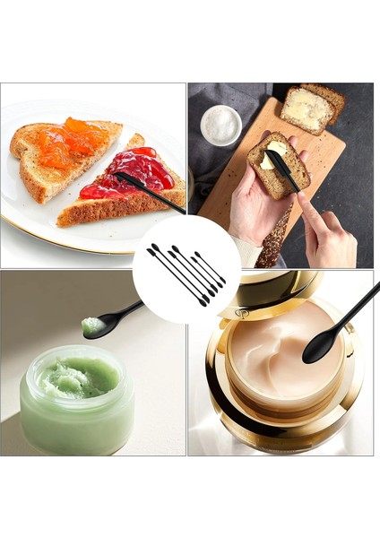Mini Spatula Silikon Spatula 6'lı Set Küçük Makyaj Spatula, Mutfak Aletleri Pişirme Veya Kozmetik Için Mini Kavanoz Için Kauçuk Spatula Silikon, Yeniden Kullanılabilir Güzellik Spa (Yurt Dışından) indirimleri