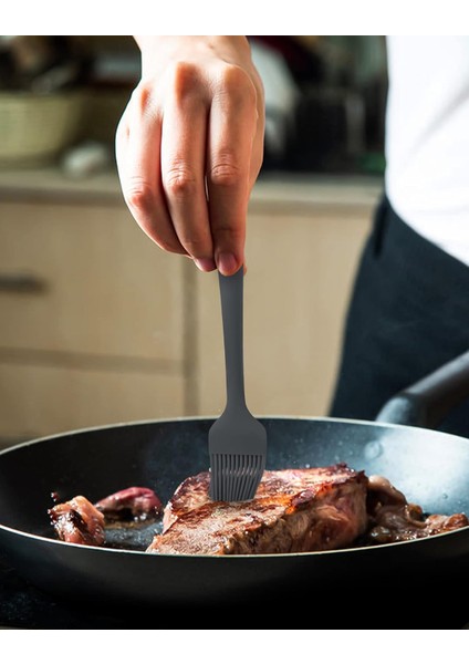 Yapışmaz Tencere Için Friekylin Silikon Balık Spatula, Pişirme Için Isıya Dayanıklı Silikon Saplı Oluklu Spatula Döndürücü (Siyah) (Yurt Dışından) modelleri