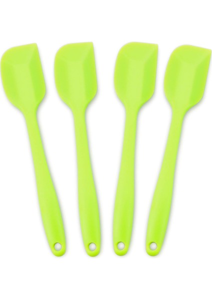 Silikon Spatula 4 Parçalı Set, Isıya Dayanıklı Yapışmaz Kauçuk Spatula, Paslanmaz Çelik Çekirdekli, Yeşil (Yurt Dışından) fiyatları