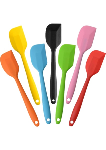 Parça Silikon Spatula, 11 Inç Paslanmaz Çelik Çekirdekli Yapışmaz Isıya Dayanıklı Kauçuk Spatula (A) (Yurt Dışından)